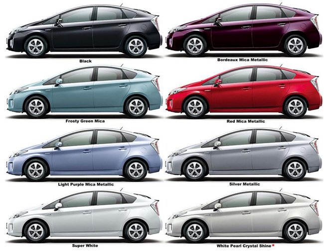toyota prius v available colors #6