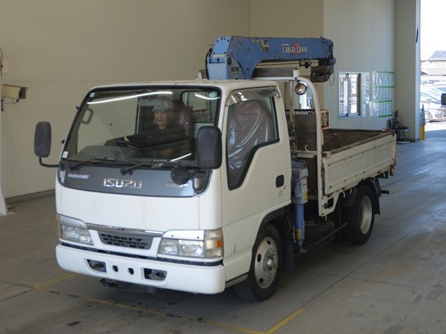2004 Crane Truck Isuzu Elf KR-NKR81EA