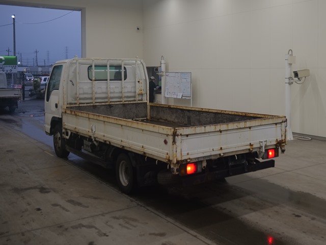 2001 Flat Body Truck Isuzu Elf KK-NPR71LR - Image 3