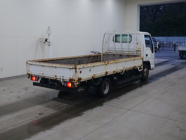 2001 Flat Body Truck Isuzu Elf KK-NPR71LR - Image 4