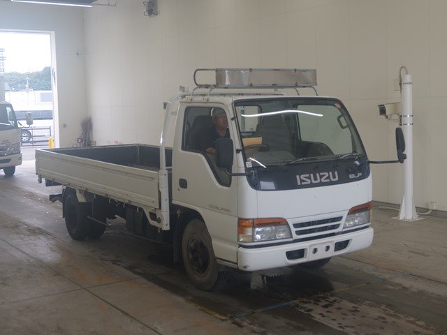 1996 Flat Body Truck Isuzu Elf KC-NKR66LR - Image 2