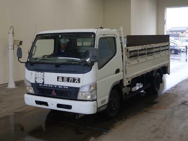 2004 Flat Body Truck Mitsubishi Fuso Canter KK-FE82EE