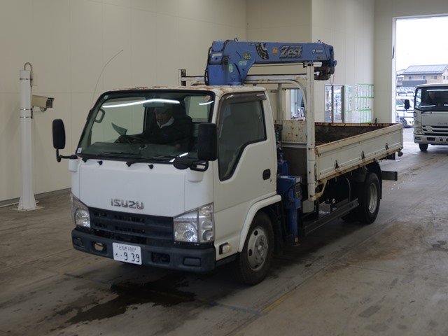 2010 Crane Truck Isuzu Elf BKG-NKR85R