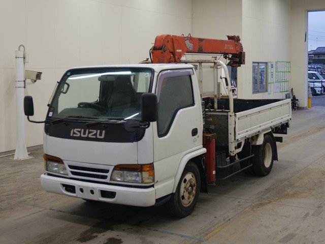 1996 Crane Truck Isuzu Elf KC-NKR71GN