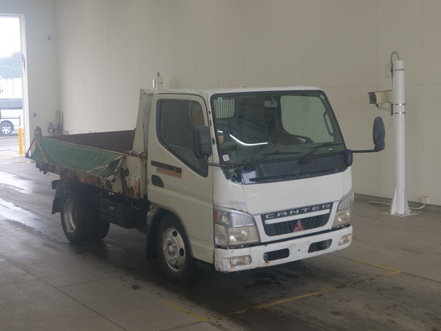 2002 Dump Tipper Truck Mitsubishi Fuso Canter KK-FE71EBD - Image 2