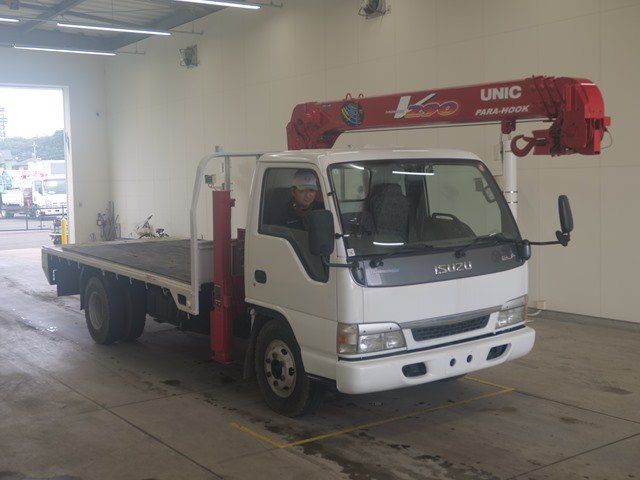 2003 Crane Truck Isuzu Elf KR-NPR72PR - Image 2