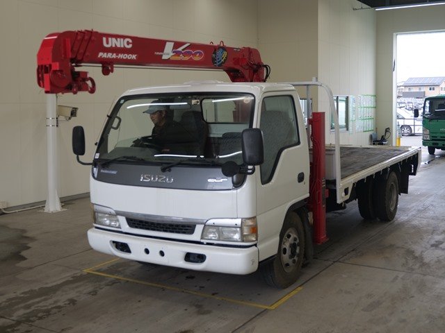 2003 Crane Truck Isuzu Elf KR-NPR72PR