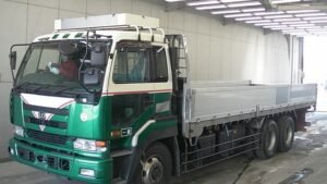 2000 Nissan UD Aluminum Flat Body Truck CD55YRH 12.5 Ton