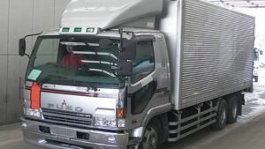 2002 Mitsubishi FIGHTER Box Truck FQ61FM 12.2 Ton