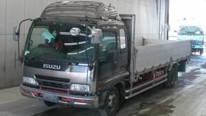 2002 Isuzu FORWARD Aluminum Flat Body Truck FRR35L4 4.25 Ton