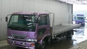 2004 Nissan CONDOR Aluminum Flat Body Truck MK25A 4.1 Ton