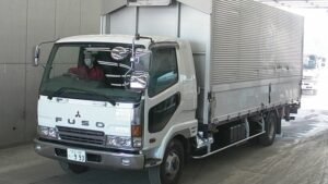 2001 Mitsubishi FIGHTER Aluminum wing Box Truck FK61FK PG 2.4 Ton
