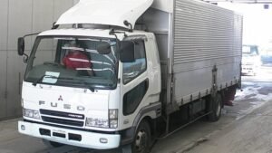 2002 Mitsubishi FIGHTER Aluminum wing Box Truck FK64HK 3.2 Ton