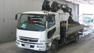 2006 Mitsubishi FIGHTER Flat Body Crane Truck FK61F 2.5 Ton