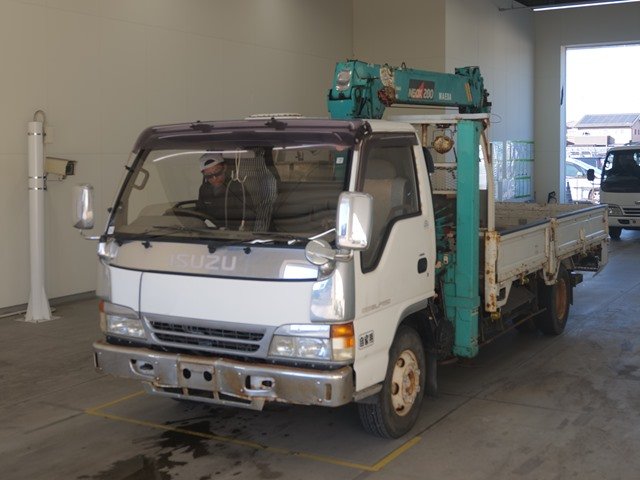 1996 Crane Truck Isuzu Elf KC-NPR70PR