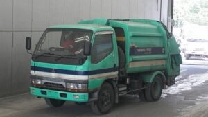 1998 Mitsubishi CANTER Garbage Truck FE568B 2 Ton