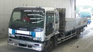 2003 Isuzu FORWARD Aluminum Flat Body Truck FRD34L4 IC-T 2.15 Ton
