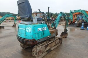 1990 Komatsu MINI EXCAVATOR PC03-1
