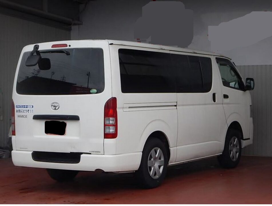 2012 Toyota Hiace Van KDH206V DX 1 Ton - Image 2