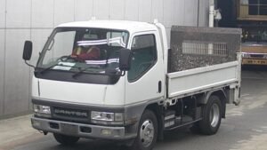 2002 Mitsubishi CANTER Power Gated Truck FE52EB PG 2 Ton