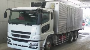 2007 Mitsubishi S GREAT Freezer Box Truck BDG-FU54JY 10.7 Ton