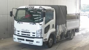 2012 Isuzu FORWARD Aluminum Flat Body Truck SKG-FRR90S2 PG 3.3 Ton