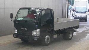 2007 Isuzu ELF Aluminum Flat Body Truck BKG-NJS85A 2 Ton