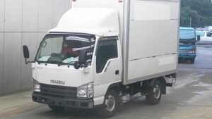 2007 Isuzu ELF Box Truck BKG-NHS85AN