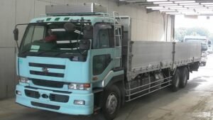 2001 Nissan BIGTHUMB Aluminum Flat Body Truck KL-CD48ZWA 14.7 Ton
