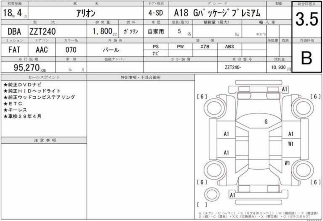 2006 Toyota Allion ZZT240 A18 G Package Premium - Image 15