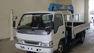 2003 Crane Truck Isuzu Elf KR-NPR72LR