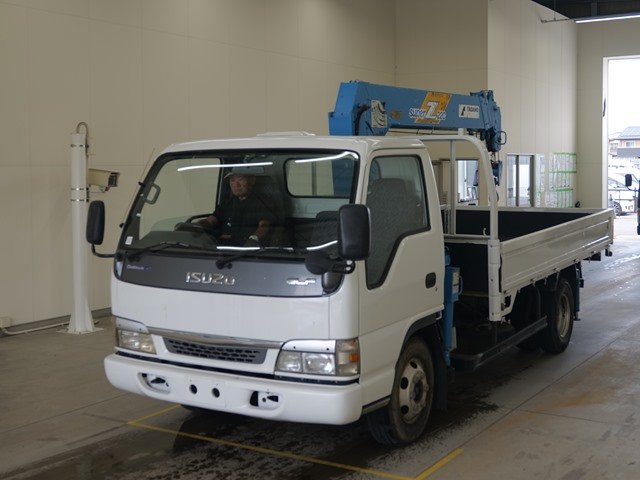 2003 Crane Truck Isuzu Elf KR-NPR72LR