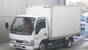 2002 Isuzu ELF Aluminum Box Truck KR-NKR81GAV