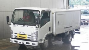 2014 Isuzu ELF Box Truck TDG-NMS85AN FF 2 Ton
