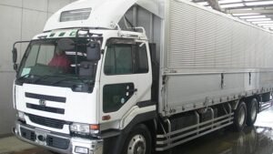 2001 Nissan BIGTHUMB Aluminum wing Box Truck KL-CD48ZWA 14.2 Ton