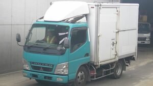 2005 Mitsubishi CANTER Aluminum Box Truck PA-FE72DB 2 Ton