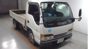 2001 Isuzu Elf flat body truck NKR66EA 2 ton