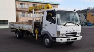 2002 MITSUBISHI Fuso Fighter Crane Truck FK71GJ