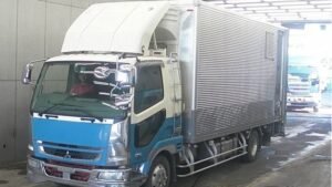 2008 MITSUBISHI Fuso Fighter Freezer Box Truck FK64F PG 1400kg