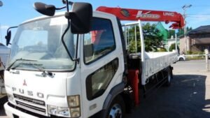 2004 MITSUBISHI Fuso Fighter Cargo Crane Truck PA-FK71DJ 2,900kg