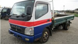 2010 MITSUBISHI Canter Flat Body Truck PDG-FE84DV