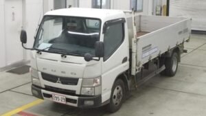 2013 MITSUBISHI Canter Flat Body Truck FEA50 2 Ton