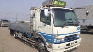 2005 MITSUBISHI Fuso Fighter Aluminum Flat Body Truck FK64FK 3.3 Ton
