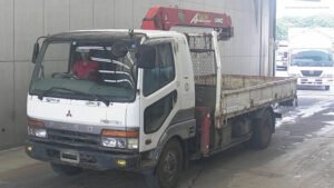 Crane Truck Fuso Fighter 1995