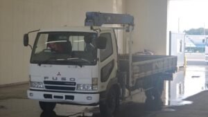 2005 Crane Truck Mitsubishi Fuso Fighter PA-FK71DJ