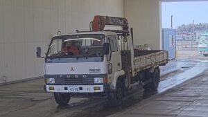 1989 Crane Truck Mitsubishi Fuso Fighter Mignon P-FK337HK