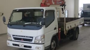 2004 Crane Truck Mitsubishi Fuso Canter KK-FE83EEN