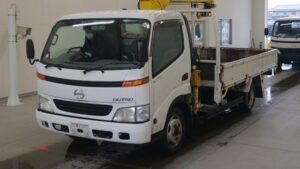 2001 Crane Truck Hino Dutro KK-XZU411M