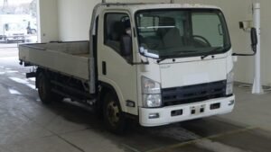 2014 Flat Body Isuzu Elf SKG-NPR85YN - Image 1