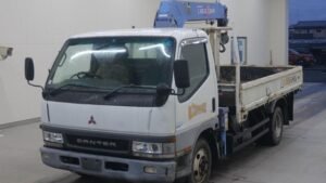 2001 Crane Truck Mitsubishi Fuso Canter KK-FE63EEV